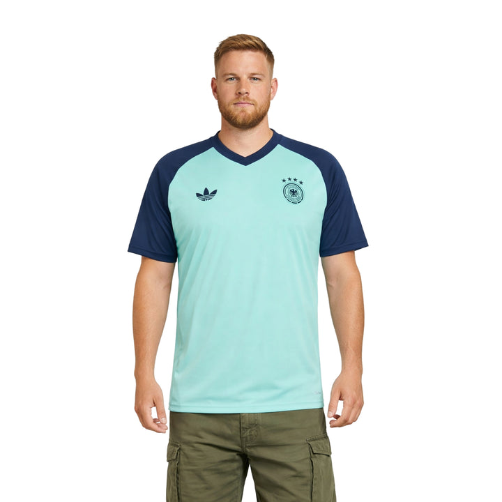 Allemagne Entraînement 26/27 - Coupe du Monde 2026 - Vert Menthe et Bleu Marine