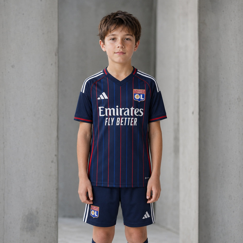 Kit Infantil - Olympique Lyonnais Visitante 25/26