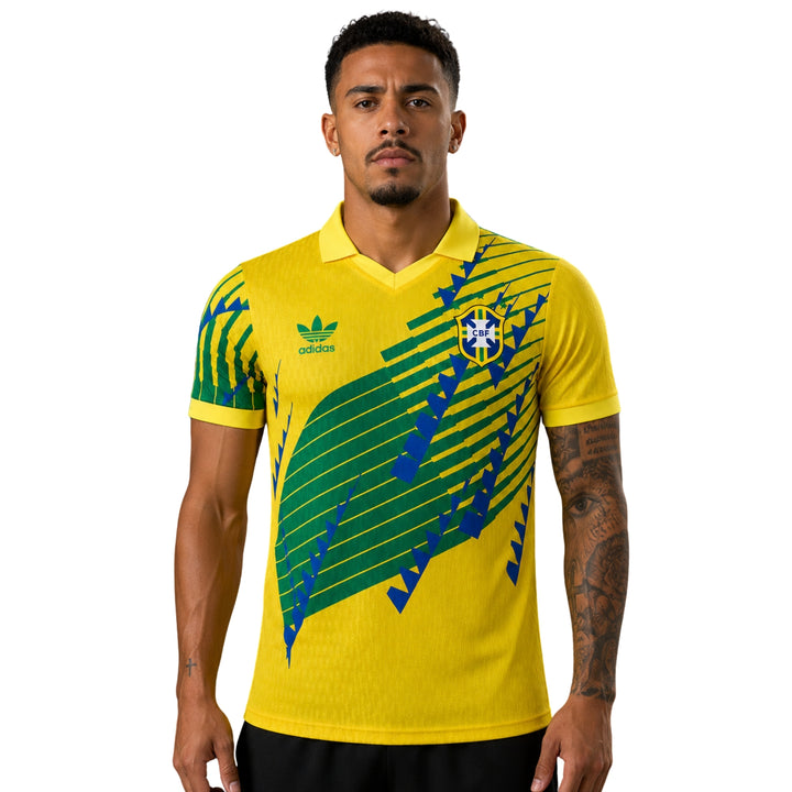 Brésil Édition Spéciale 26/27 - Coupe du Monde 2026 - Version Joueur - Jaune et Vert 2