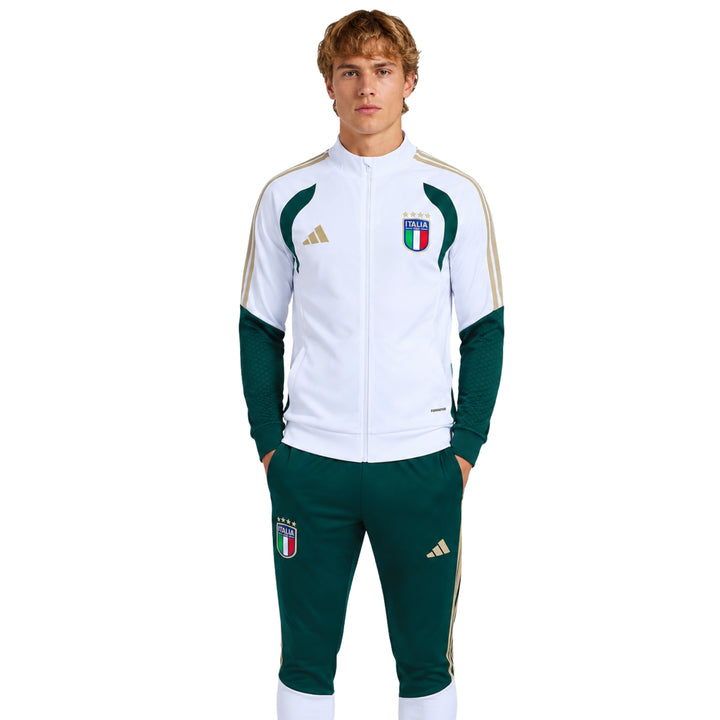 Italie 26/27 - Survêtement - Zip Complet - Blanc
