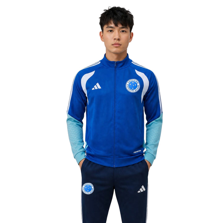 Cruzeiro 26/27 - Survêtement - Zip Complet - Bleu et Bleu Marine