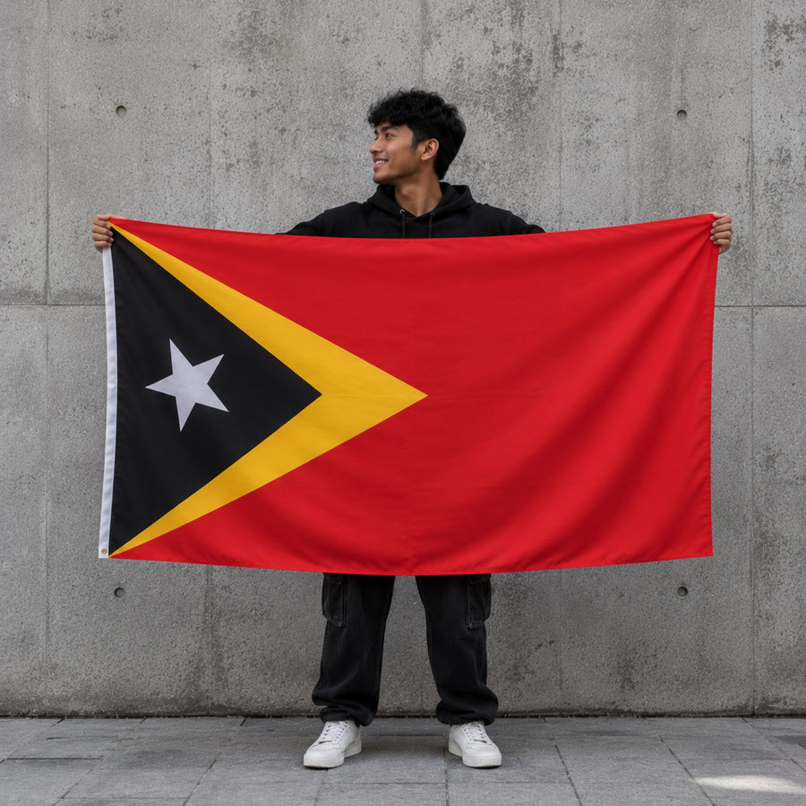 Bandera - Timor Oriental