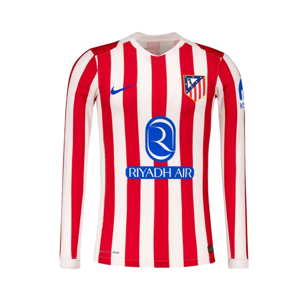 Atlético Madrid Domicile 25/26 - Manches Longues