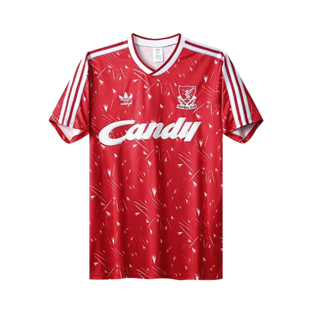 Liverpool Home 89/90 - Front view