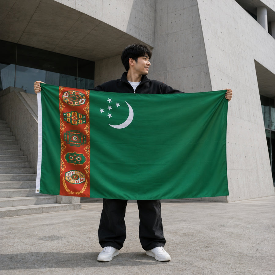 Bandera - Turkmenistán