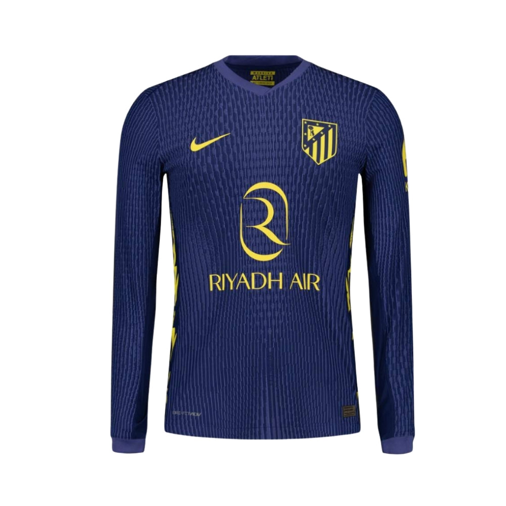 Atlético Madrid Extérieur 25/26 - Manches Longues - Vue de face
