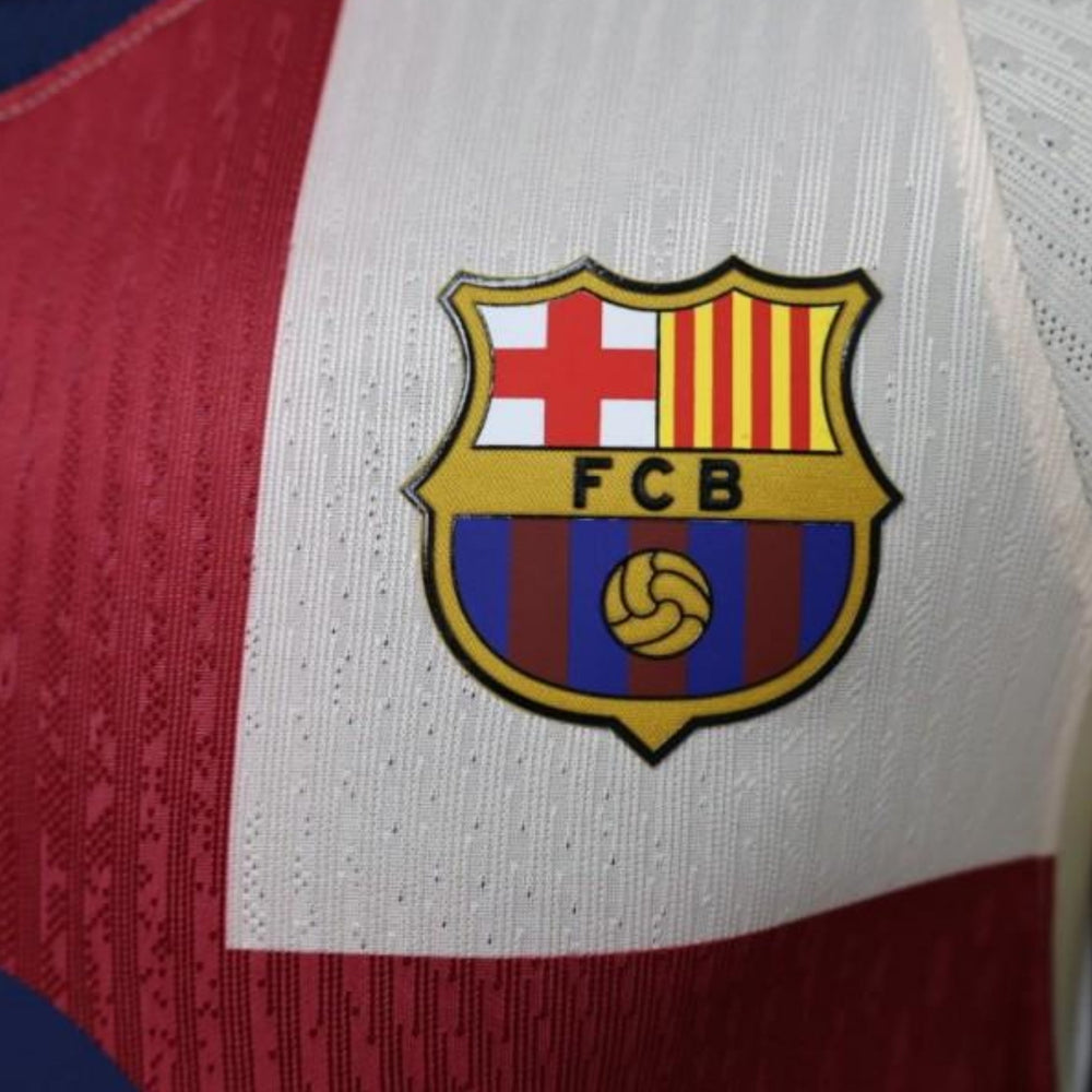 Barcelone Édition Spéciale 26/27 - Version Joueur - Blanc et Rouge