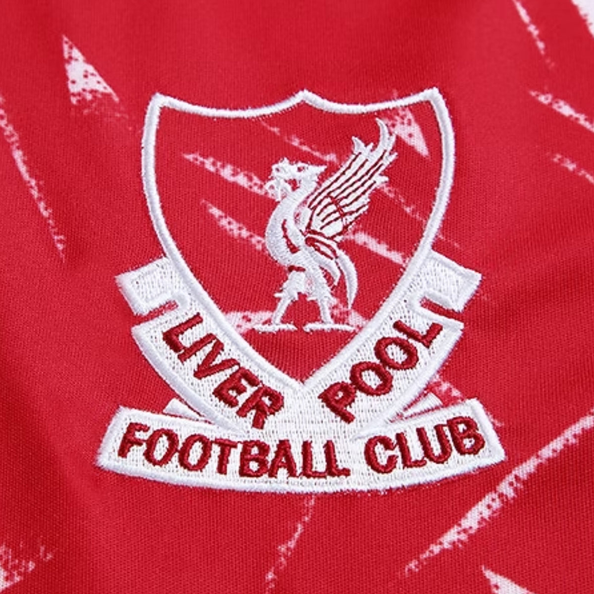 Liverpool Home 89/90 - Close-up