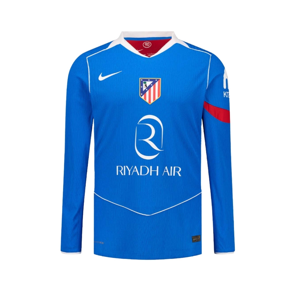 Atlético Madrid Troisième 25/26 - Manches Longues - Vue de face