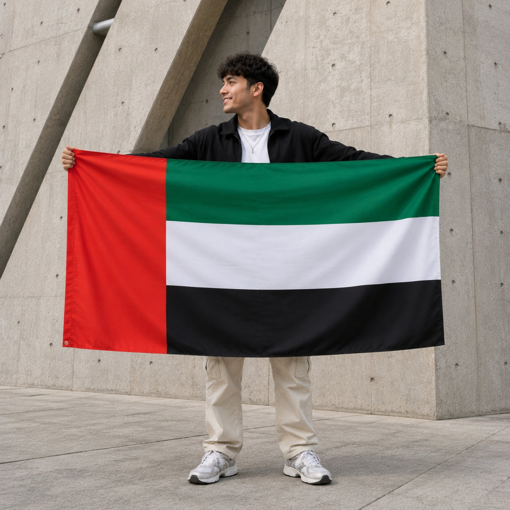 Bandera - Emiratos Árabes Unidos