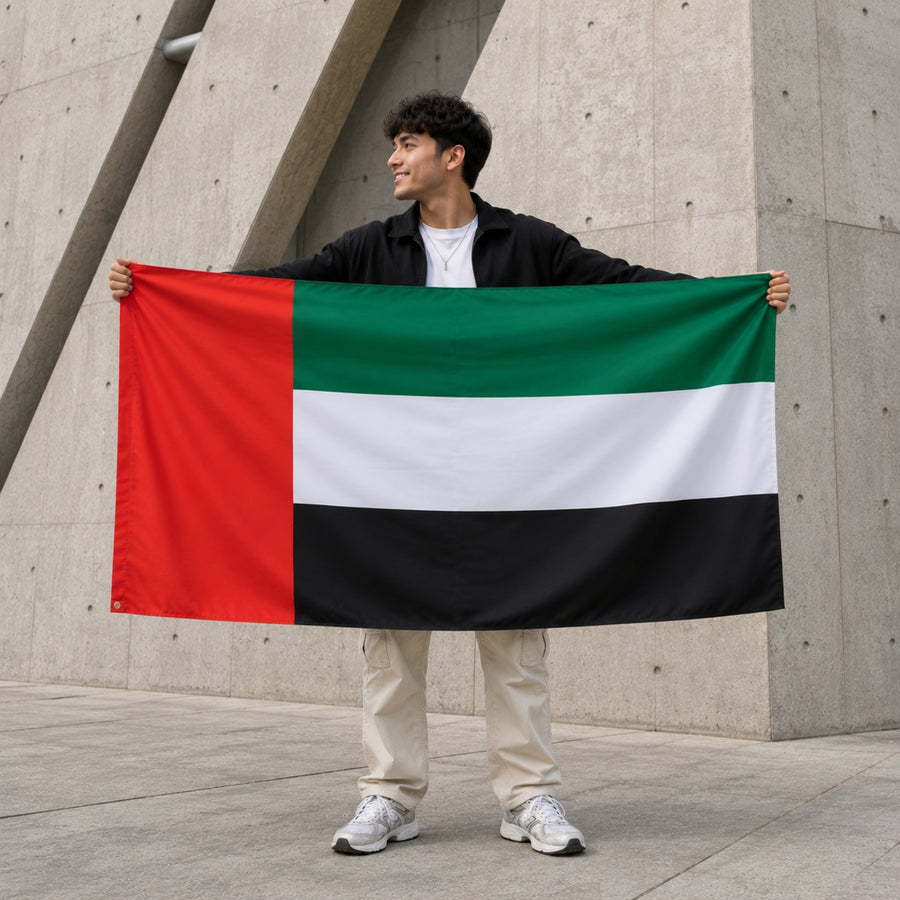 Bandera - Emiratos Árabes Unidos