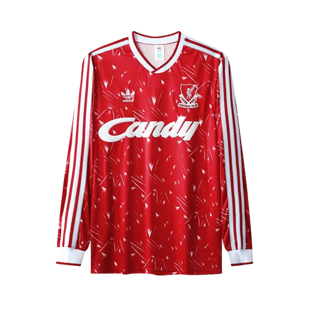 Liverpool Home 89/90 - Long Sleeves