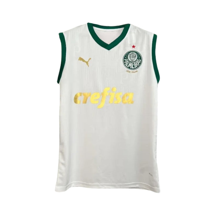 Palmeiras Entraînement 23/24 - Manches Cava - Blanc et Vert