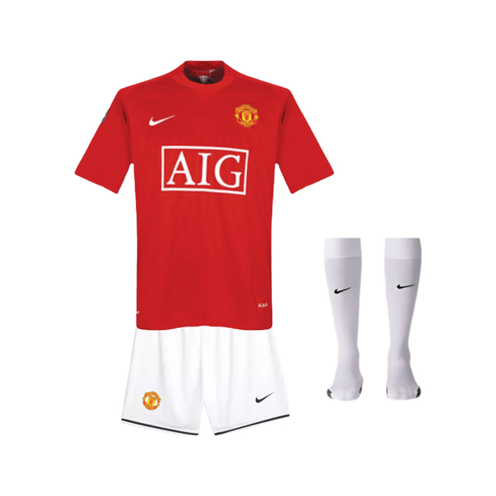 Kit Infantil Manchester United Local 07/08
