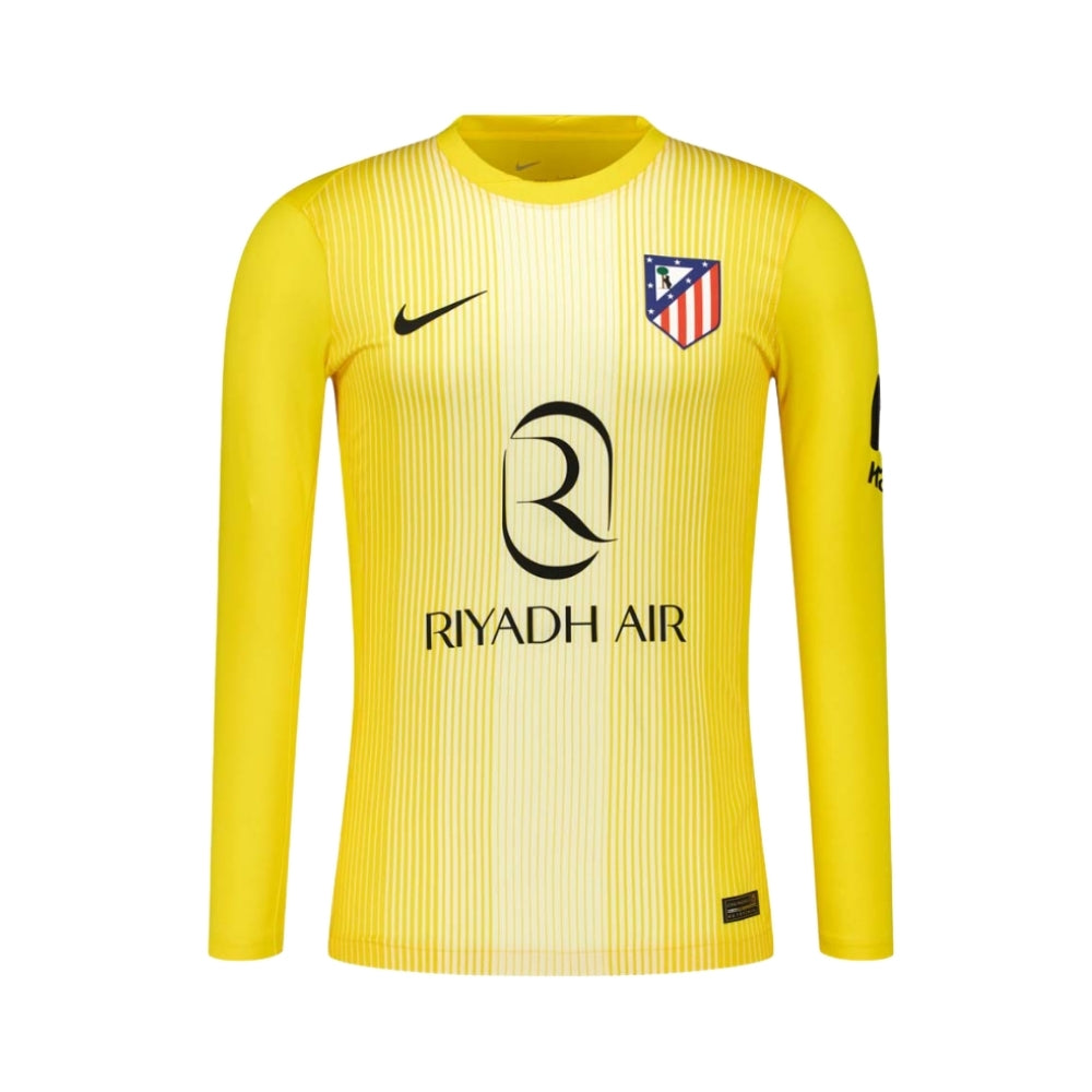 Atlético Madrid Gardiens de But 25/26 - Manches Longues - Vue de face