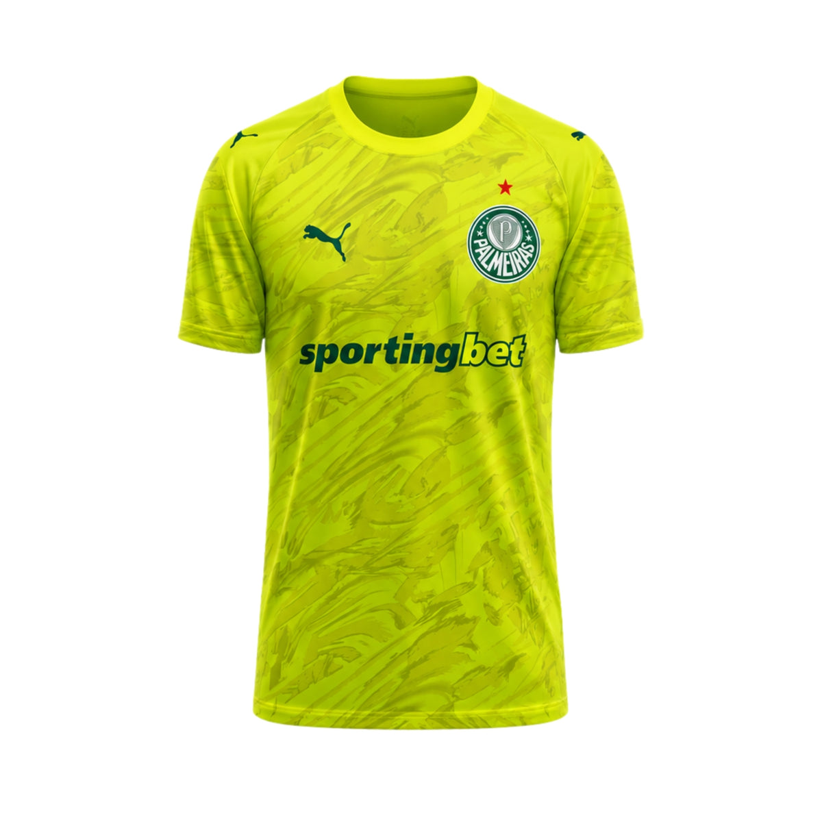Palmeiras Gardiens de But 26/27 - Jaune Fluo