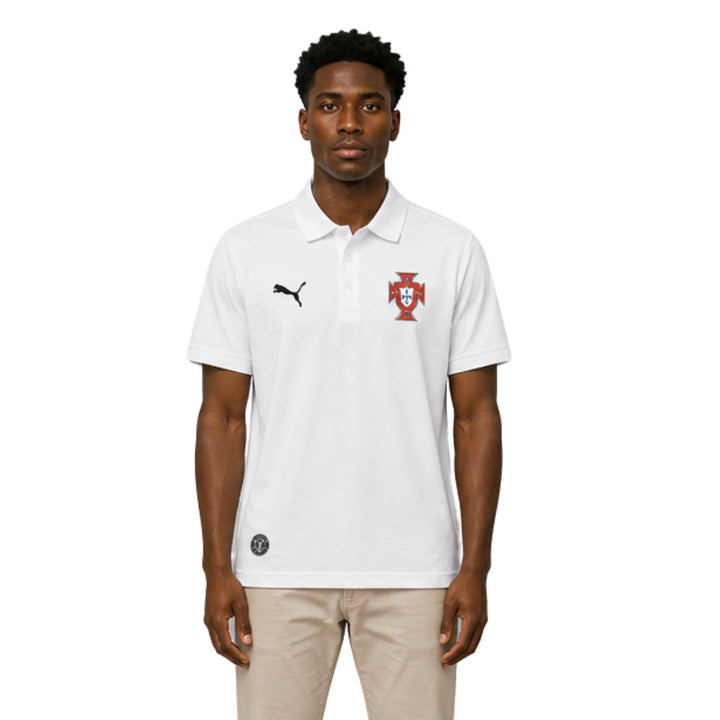 Portugal Polo 26/27 - Coupe du Monde 2026 - Blanc