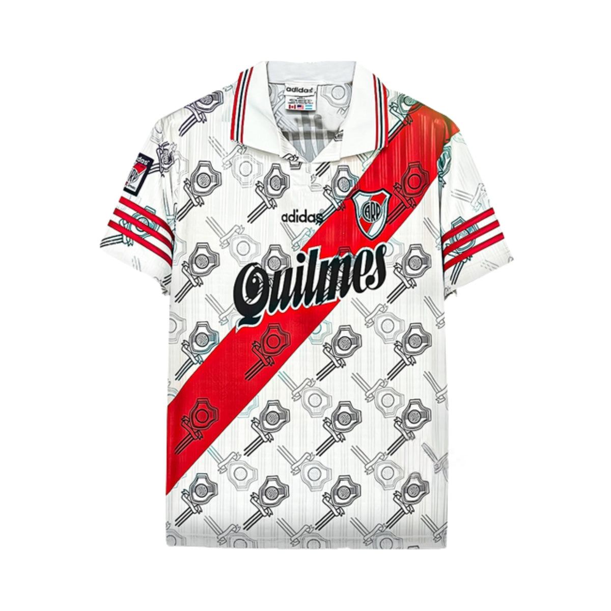 River Plate Domicile 96/97 - Vue de face