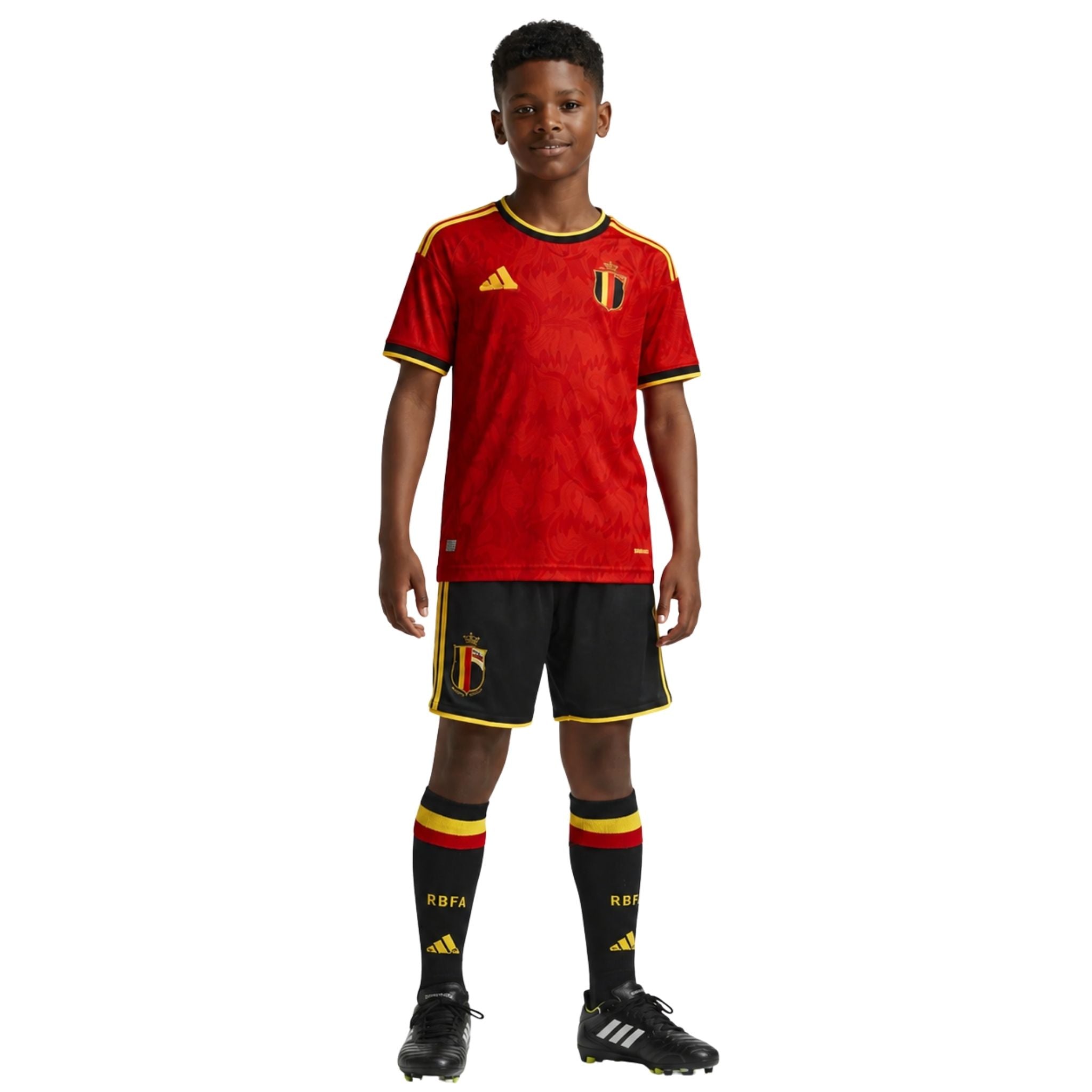 Belgique - Kit Domicile 26/27 - Coupe du Monde 2026, porté de face