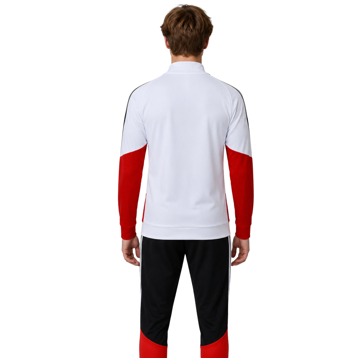 Allemagne 26/27 - Survêtement - Zip Complet - Blanc, Rouge et Jaune