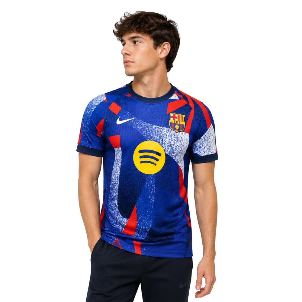 Barcelone Édition Spéciale 25/26 - Version Joueur - Bleu et Rouge Spotify 3