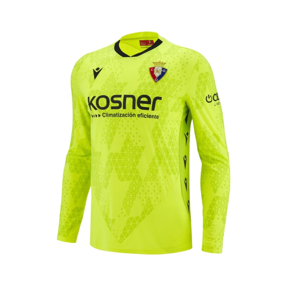 Osasuna Gardiens de But 25/26 - Manches Longues - Vue de face