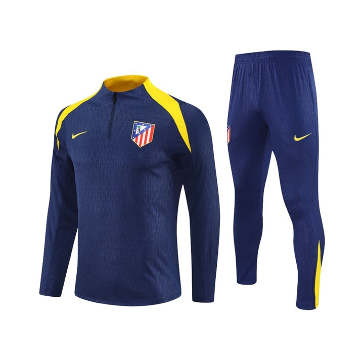 Atlético de Madrid 25/26 - Tracksuit - 1/2 Zip - Player Version - Navy Blue