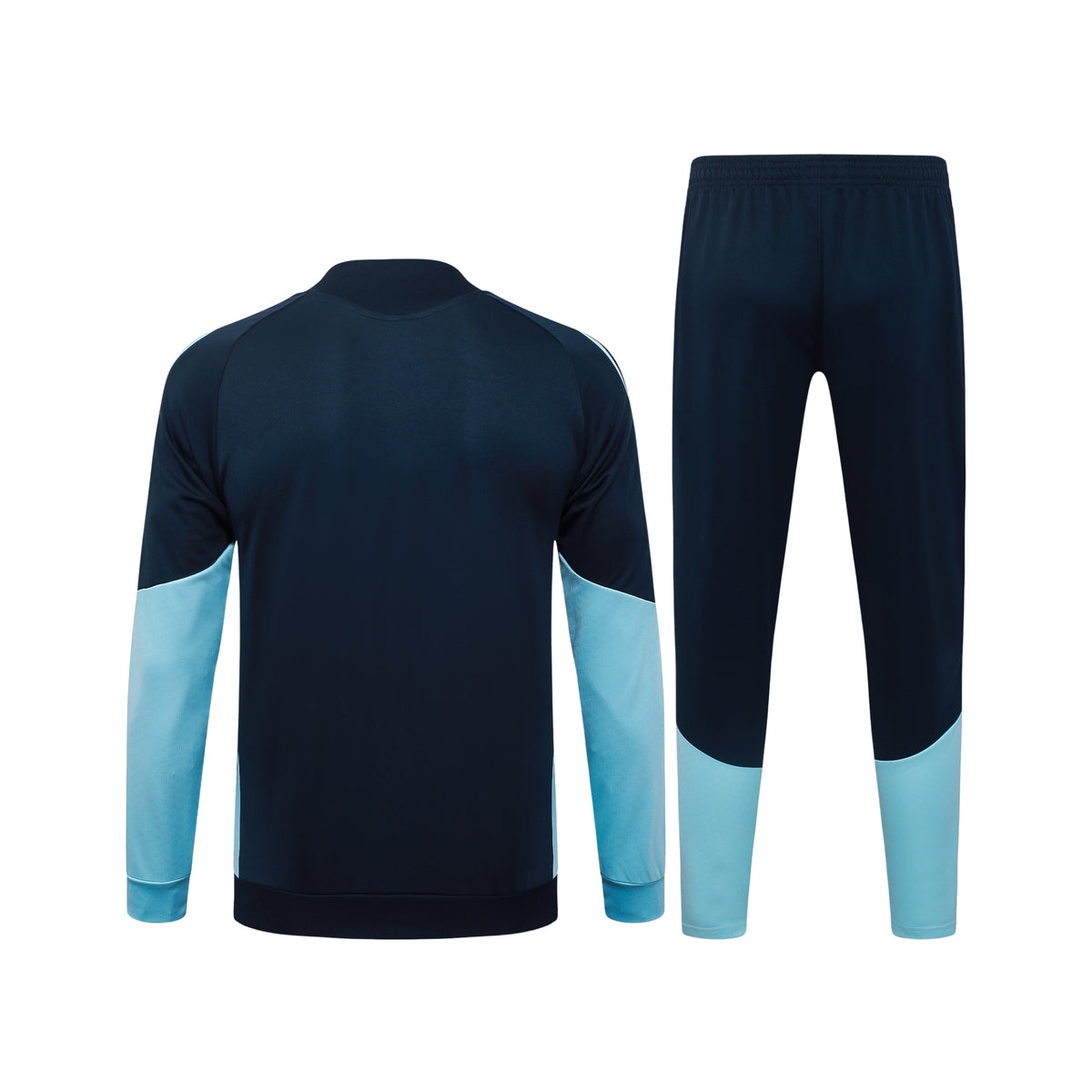 Argentine 26/27 - Survêtement - Zip Complet - Bleu Marine et Bleu Clair