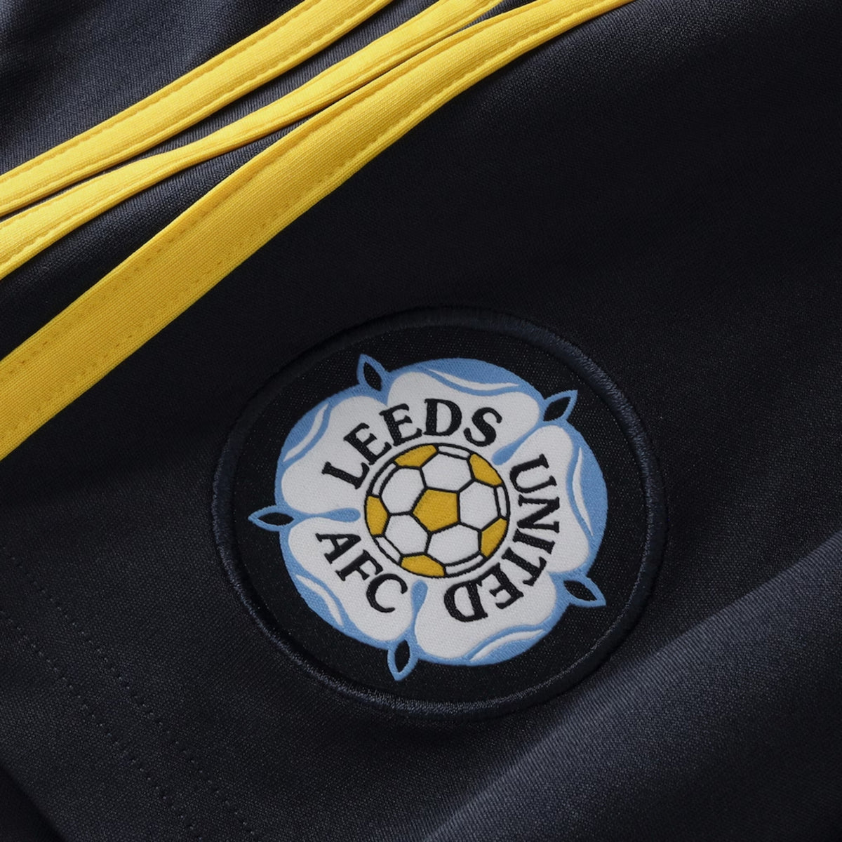 Leeds United Away 26/27 Shorts - Navy Blue and Yellow