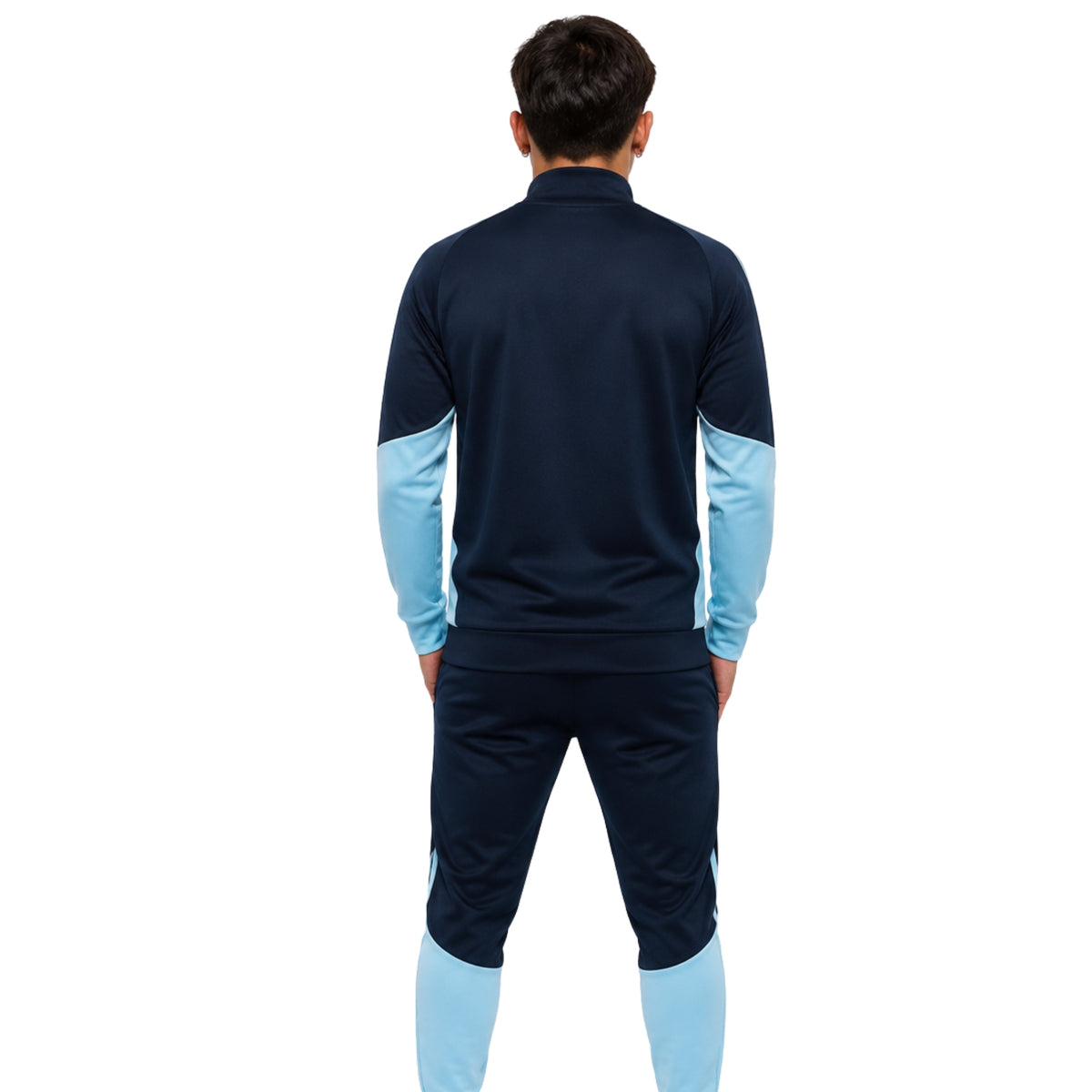 Argentine 26/27 - Survêtement - Zip Complet - Bleu Marine et Bleu Clair