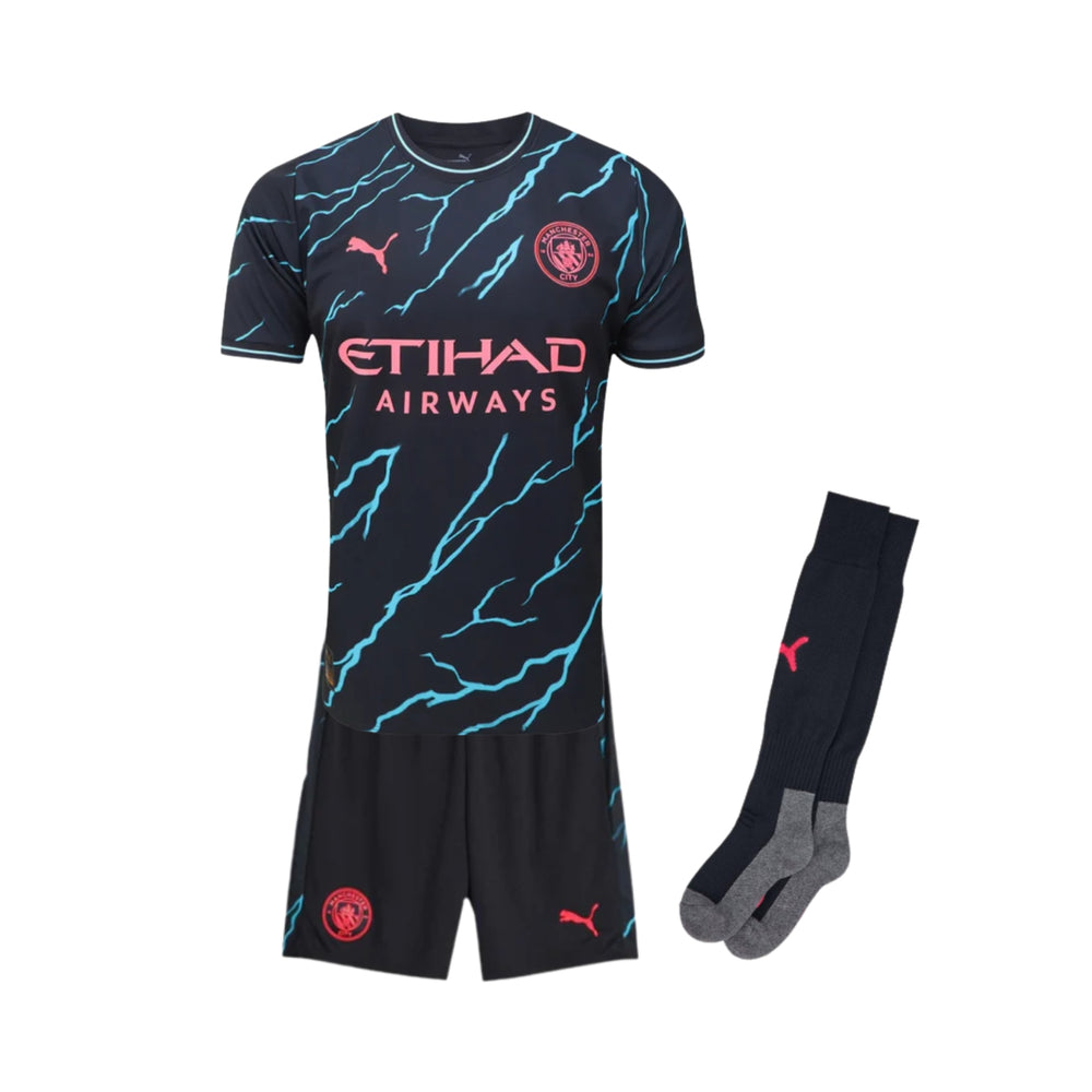 Kit Infantil Manchester City Tercera 23/24