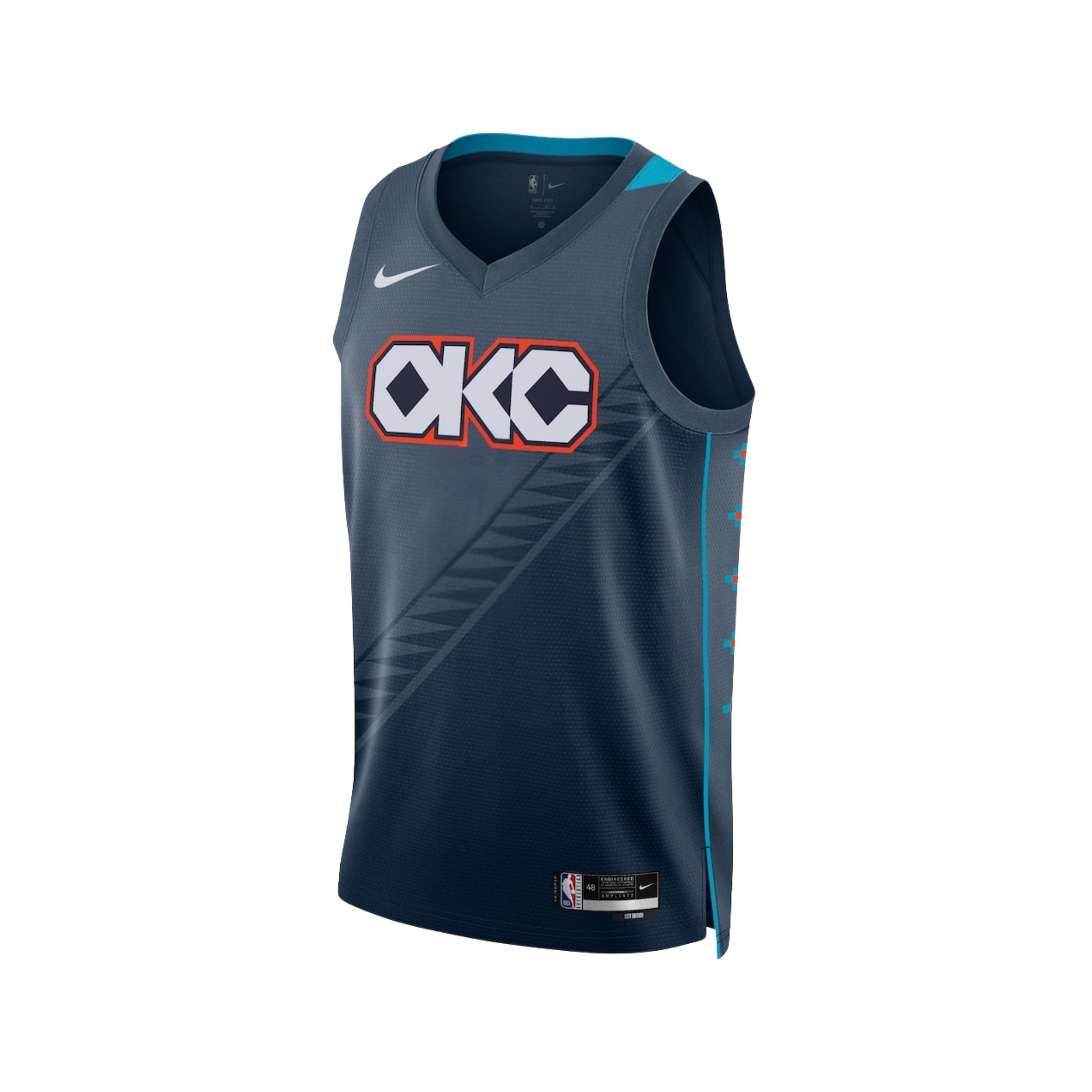 Oklahoma City Thunder City Edition 25/26 - Vue de face