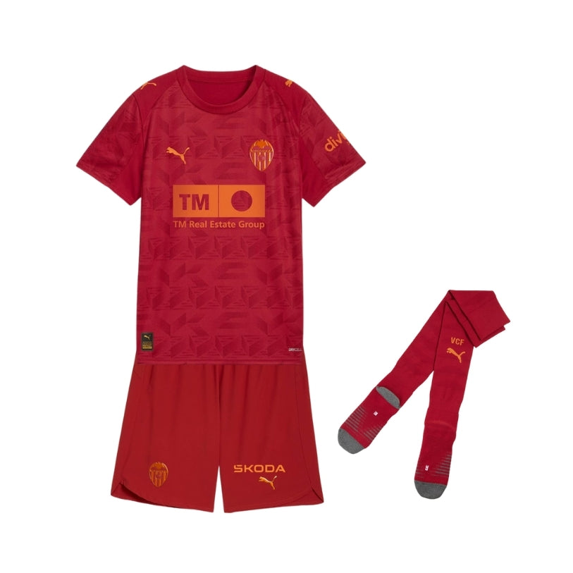 Kit Infantil Valencia Visitante 25/26
