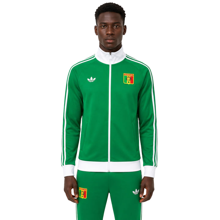 Senegal 26/27 - Survêtement - Zip Complet - Vert et Blanc