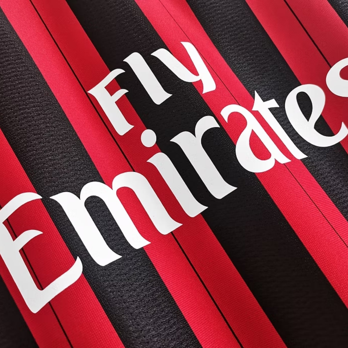 AC Milan Domicile 13/14 - Manches Longues - Vue rapprochée