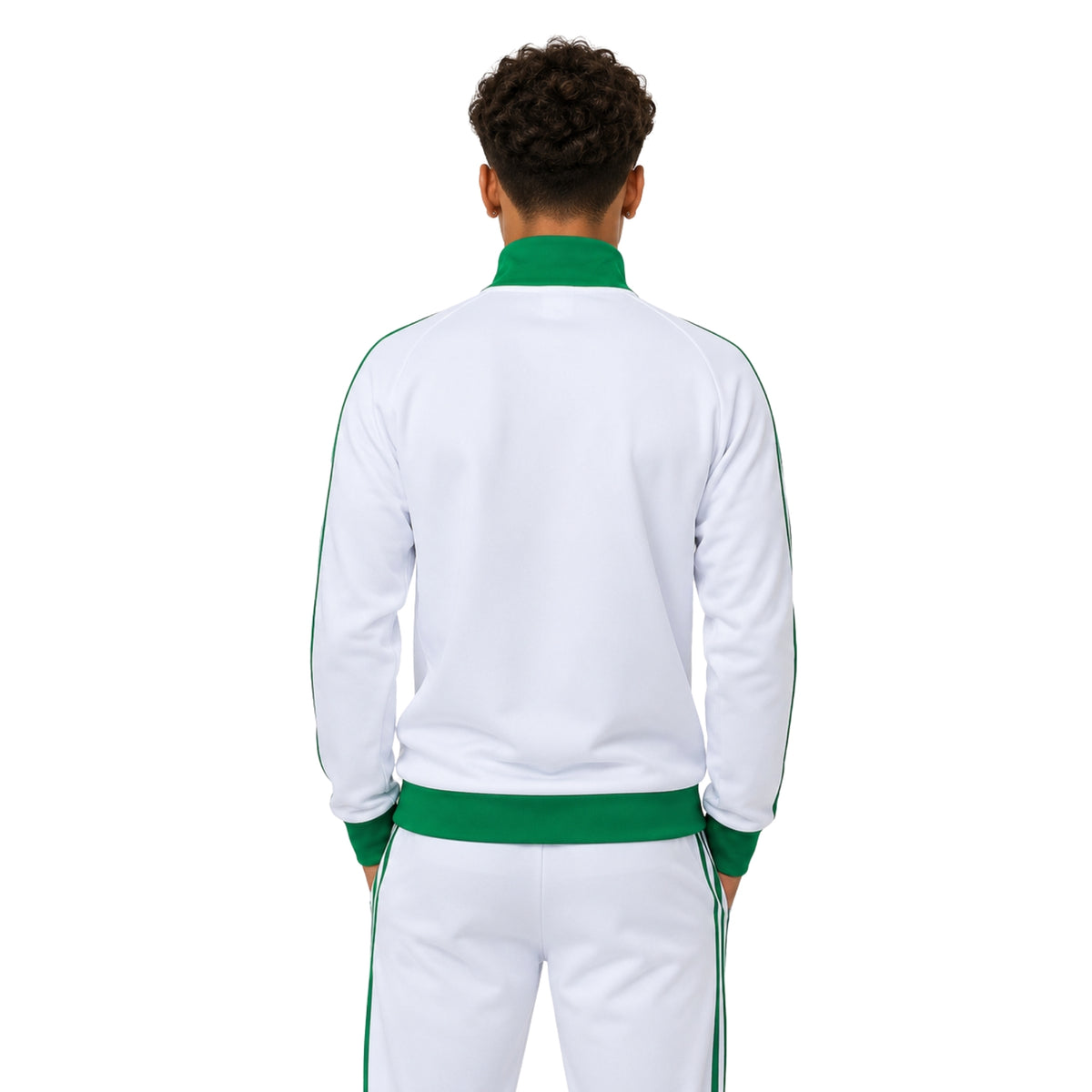 Senegal 26/27 - Survêtement - Zip Complet - Blanc et Vert