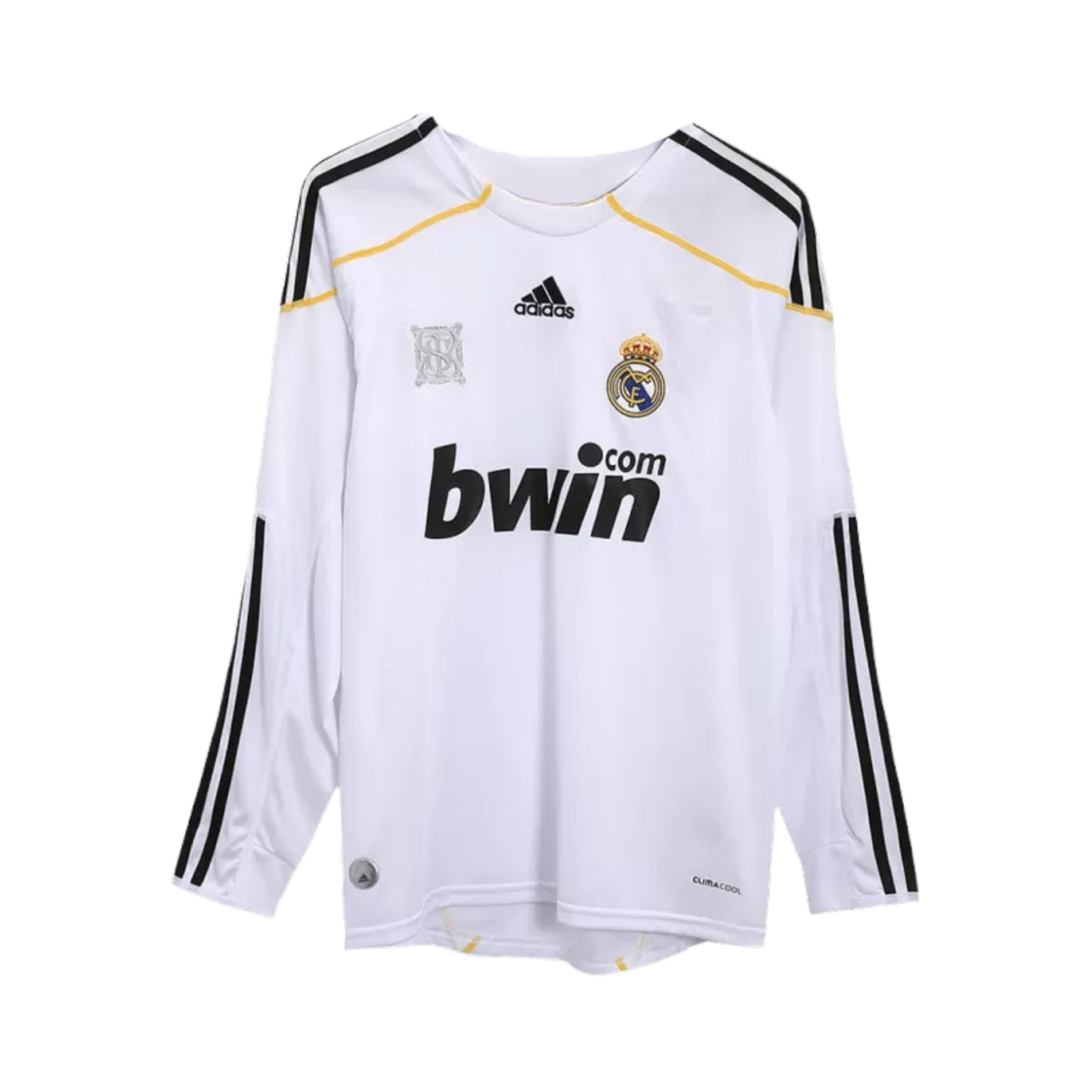 Real Madrid Domicile 09/10 - Manches Longues - Vue de face
