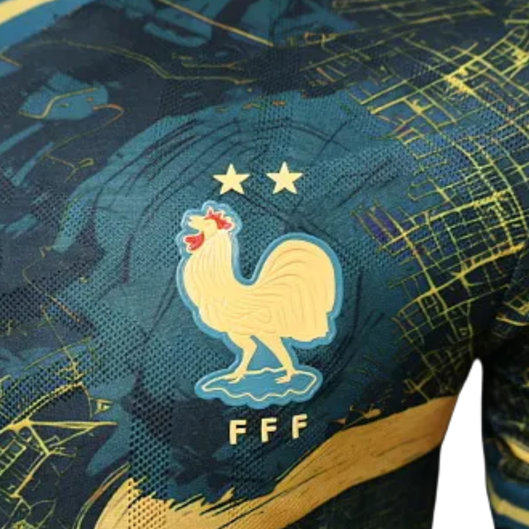France Special Edition 26/27 - World Cup 2026 - Player Version - Green and Gold