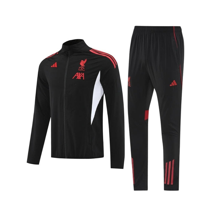 Liverpool 25/26 - Tracksuit - Full Zip - Black and White