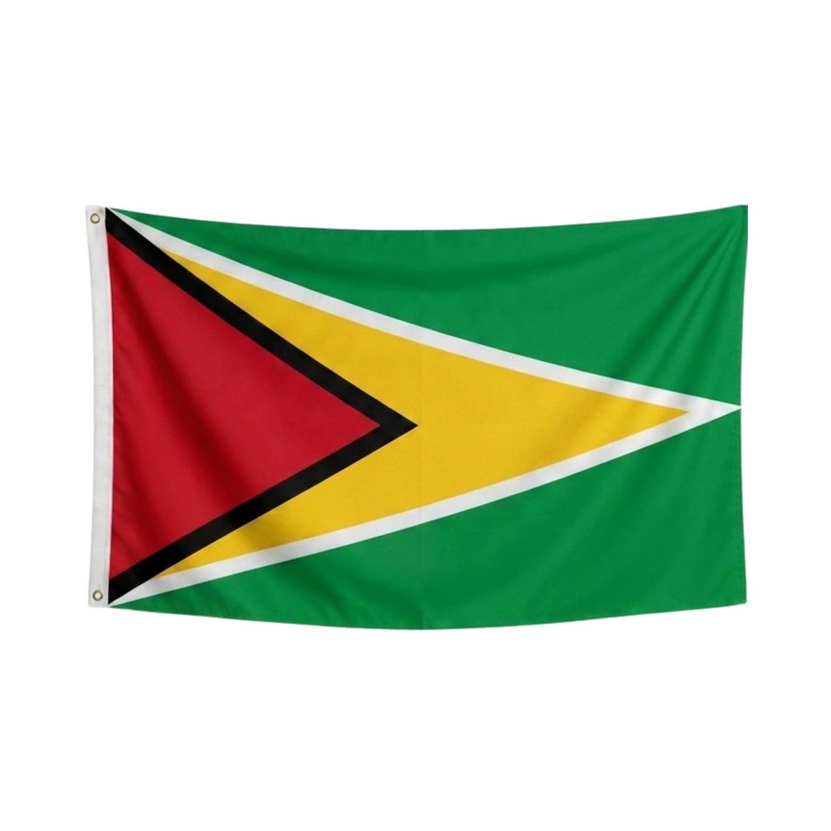 Flag - French Guiana - Green and Yellow 2