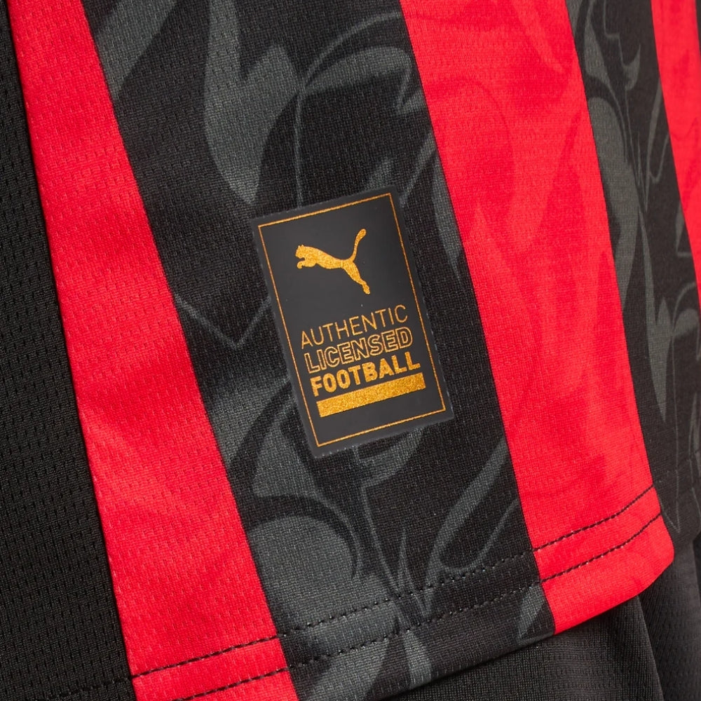 AC Milan Domicile 25/26 - Manches Longues - Détail