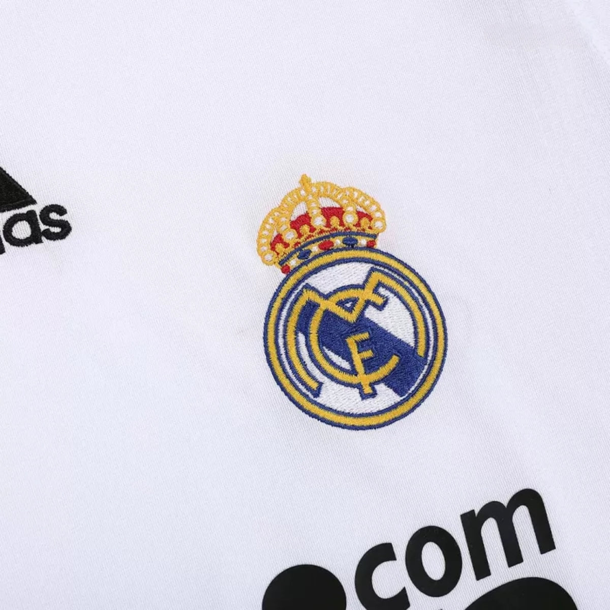 Real Madrid Domicile 09/10 - Manches Longues - Vue latérale