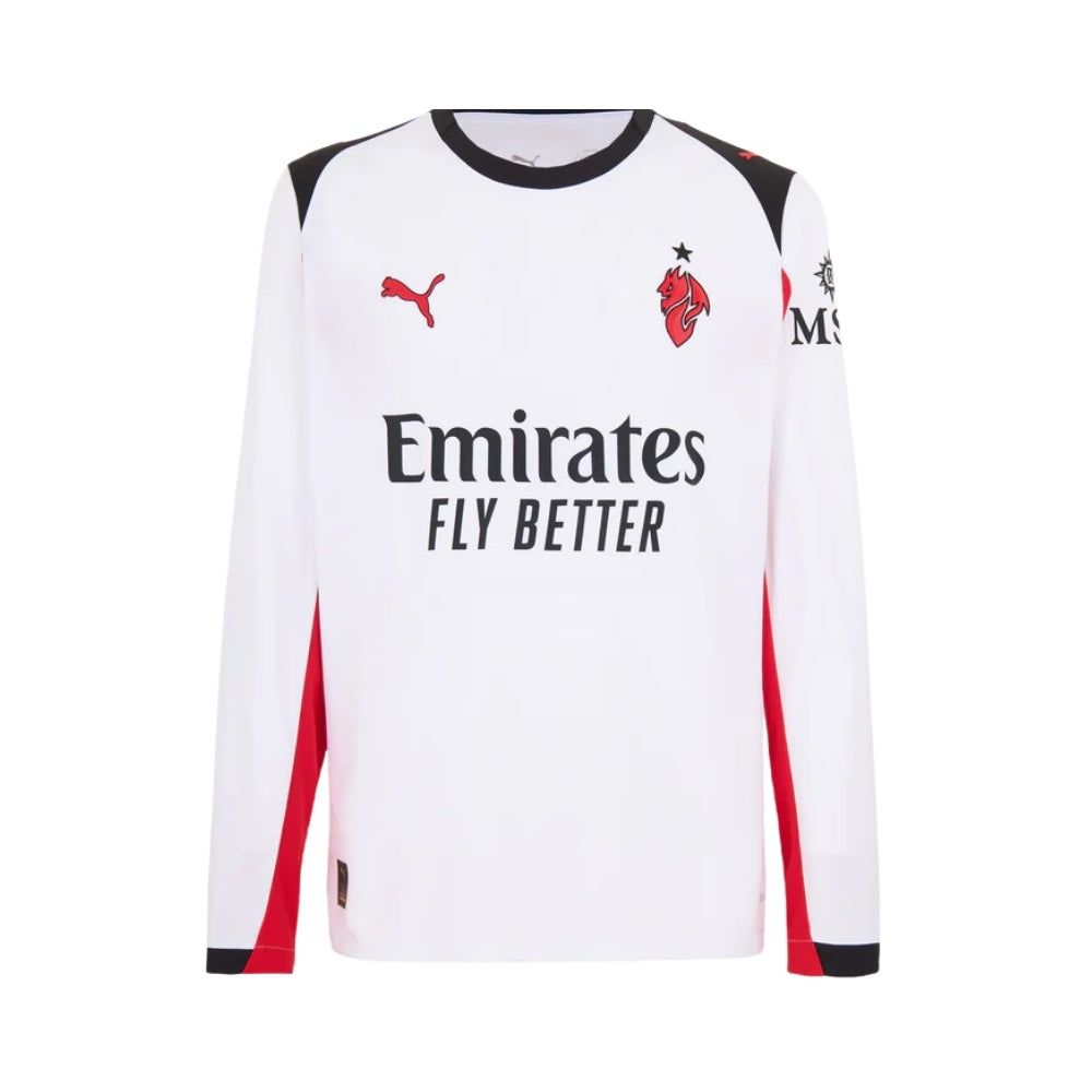 AC Milan Extérieur 25/26 - Manches Longues - Vue de face