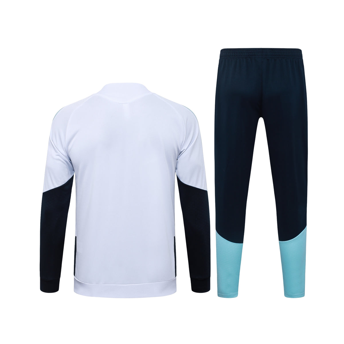 Argentine 26/27 - Survêtement - Zip Complet - Blanc et Bleu Marine