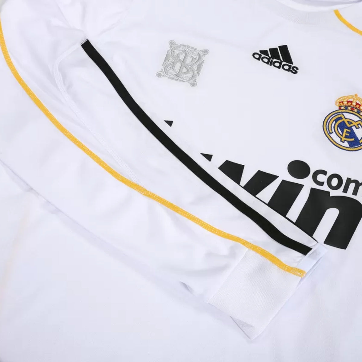 Real Madrid Domicile 09/10 - Manches Longues - Détail