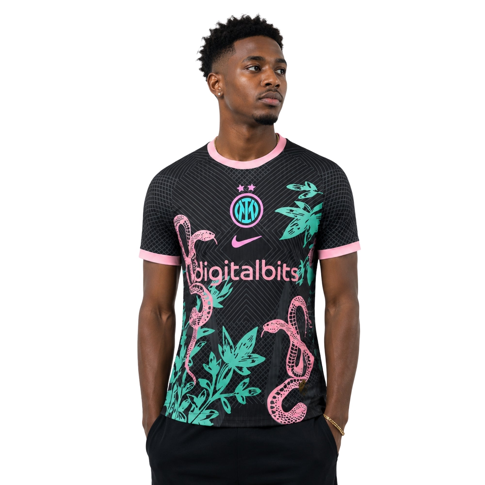 Inter Milan Édition Spéciale 25/26 - Version Joueur - Noir et Rose