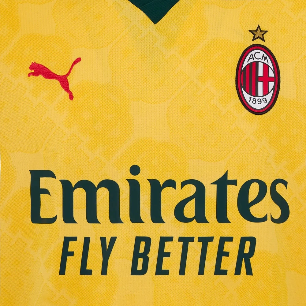 AC Milan Troisième 25/26 - Manches Longues - Détail