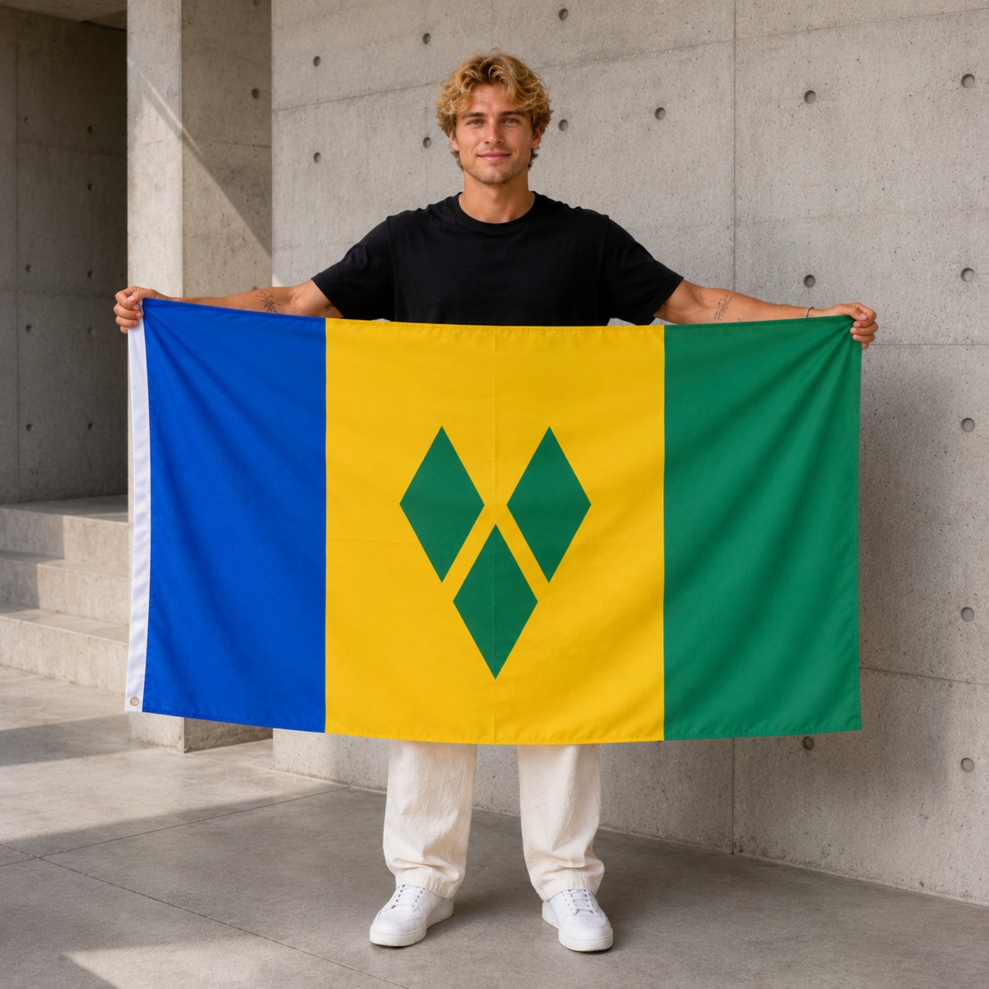 Drapeau - Saint-Vincent-et-les-Grenadines