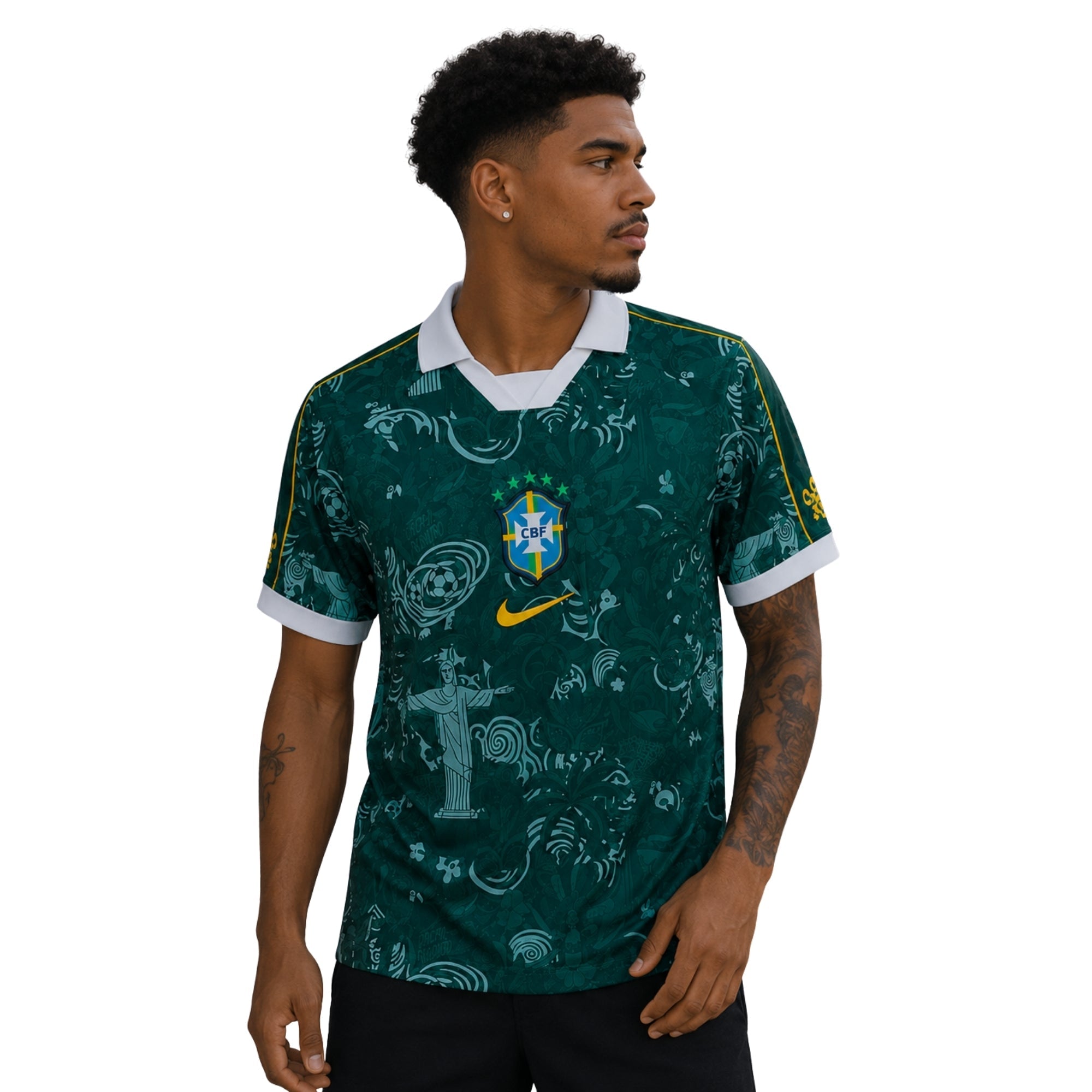 Maillot Brésil Édition Spéciale 26/27 - Coupe du Monde 2026, porté de face