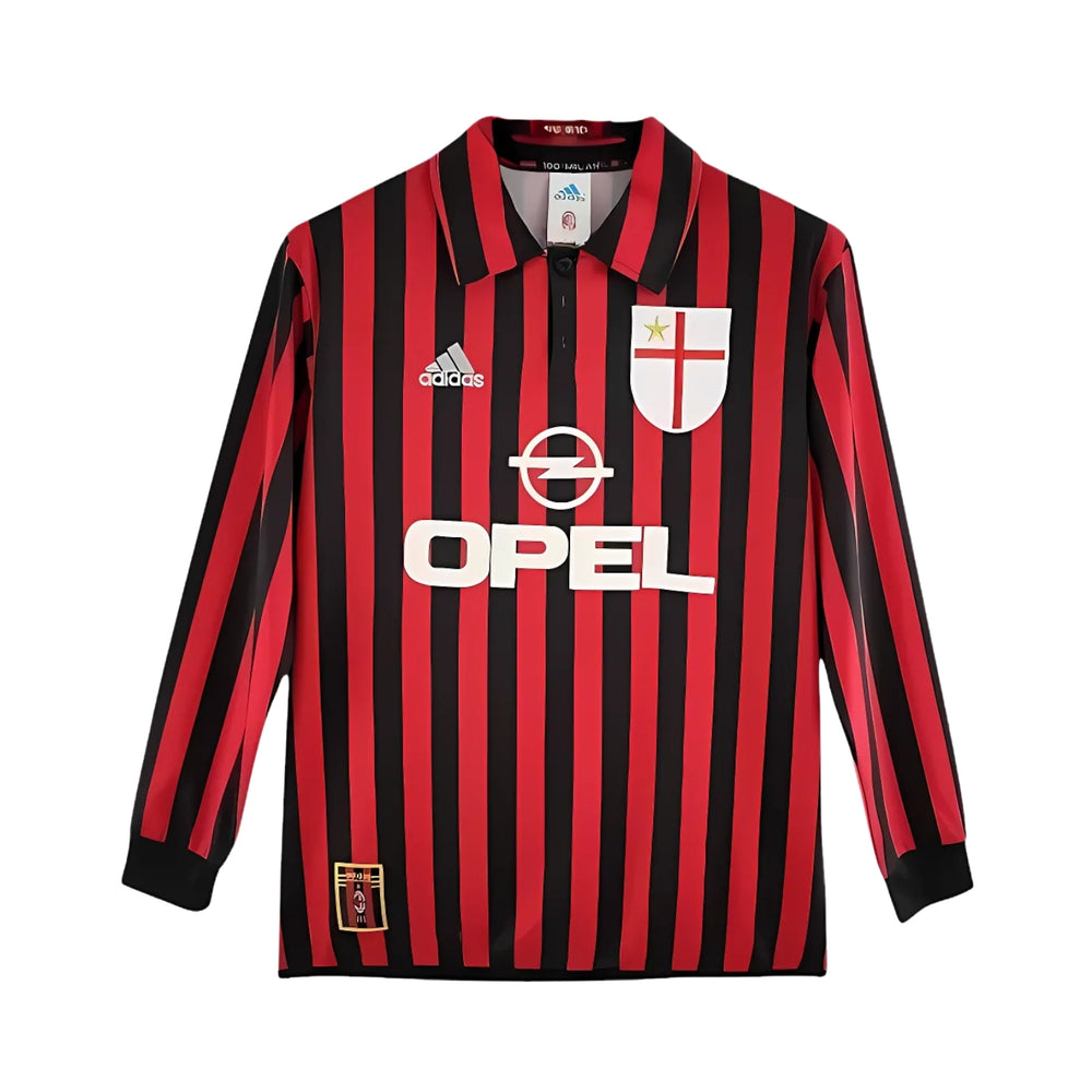AC Milan Home 99/00 - Long Sleeves
